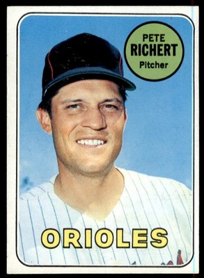 1969 Topps NM Pete Richert #86