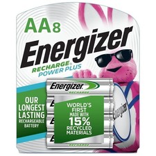 8 Pack Energizer Recharge Rechargeable AA Battery 2300mAh NiMH Free Shipping! 3.33 per gallon