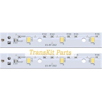 2PCS WR55X26671 PS11767930 AP6035586 LED Light Board for GE Refrigerators