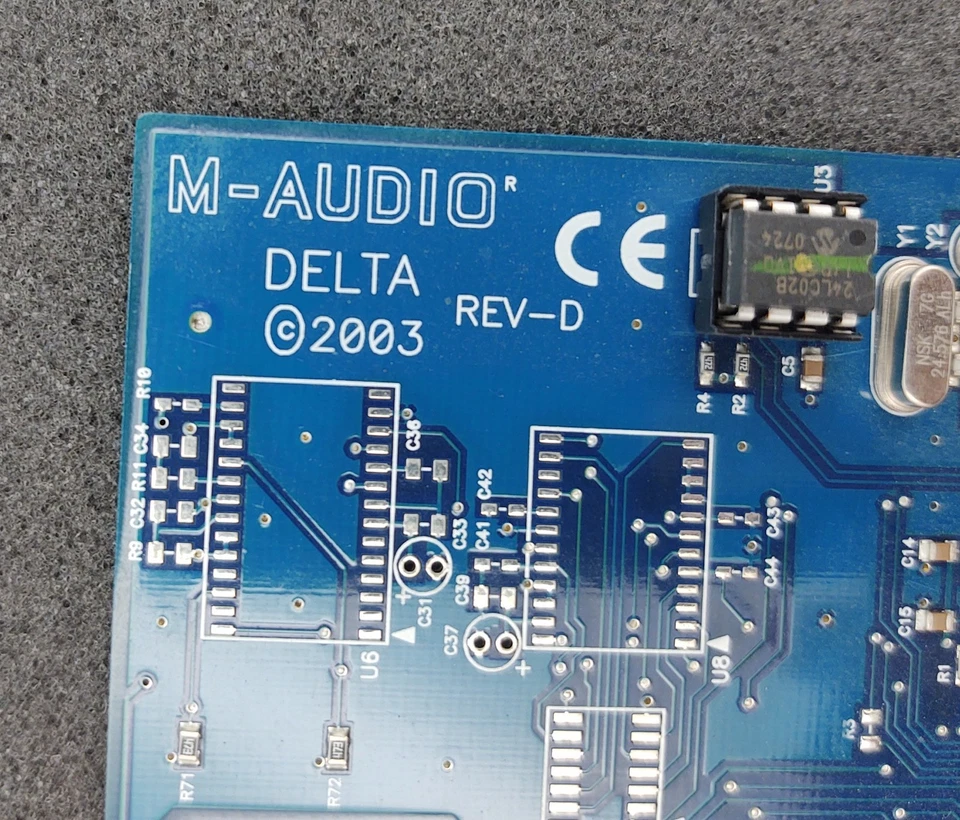 M-Audio Delta PCI Audio Interface Card Rev-D – Card - Image 3 of 3