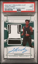 2022 NATIONAL TREASURES COLLEGE #35 JADEN HARDY 4/5 PSA 9