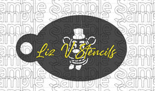 Freddy Cheekart - Face Painting Stencil