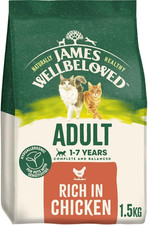 Cat Adult Hypoallergenic Dry Food Chicken .5 Kg 5.03 per kilo