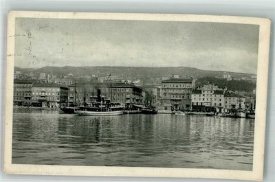 38254433 - Rijeka Hafen Molo Adamich Rijeka / Fiume / Susak 1914