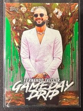 2026 Topps Series 1 Baseball Game Day Drip Green /99 #GD-8 Fernando Tatis Jr