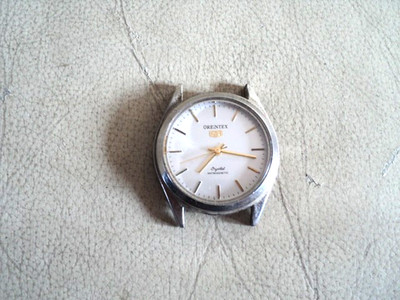 Vintage Oreintex 5 Handaufzug Herrenuhr FEHLT DIE KRONE (FUNKTIONIERT)