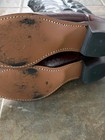 VTG Wrangler Cowboy Lizard Western Boots Size 9 Black & Mahogany Exotic Teju HTF — photo 5