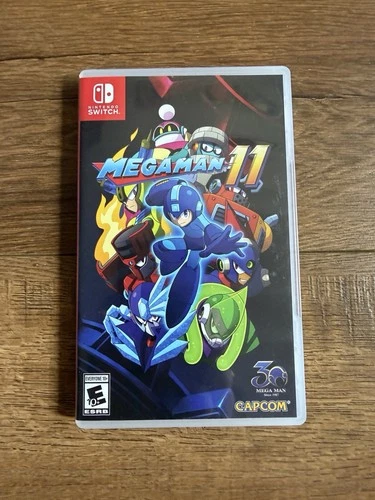 Mega Man 11 (Nintendo Switch, 2018) With Original Case Tested Complete