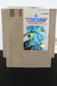 Top Gun The Second Mission Nintendo NES Game Box and Manual Complete CIB