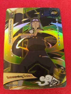Naruto Kayou Series 3 NRSA03-SSR-019L3 Hiruzen Sarutobi SSR English TCG NM