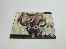 Lego 8764 BIONICLE Vezon & Fenrakk 2006 Instruction Manual ONLY Booklet NO Brick