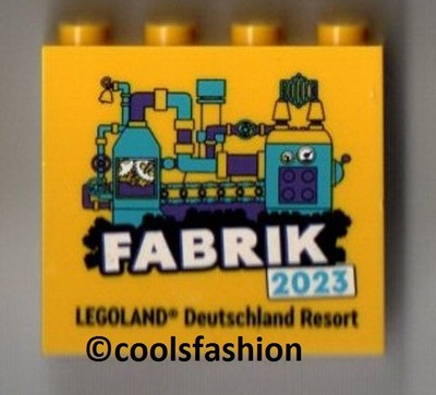 NEW    Fabrikstein 2023    SAMMELSTEIN SONDERSTEIN PROMOBRICK LEGO  LEGOLAND