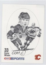 1986-87 Kraft Dream Team Carey Wilson 0t5