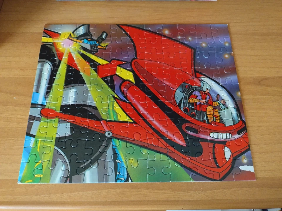 Puzzle Mazinga Z Completo (100 Pezzi) Mattel Vintage - Immagine 2 di 4