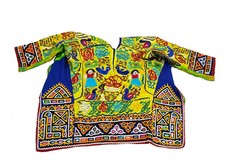 Banjara Choli , Vintage Banjara Kutch Rabari Ethnic Embroidery top, kuchi boho