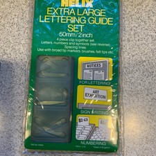 HELIX 4 Piece Lettering Guide Set H9914 (50 m...