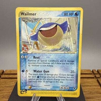 Wailmer 48/109 Ruby and Sapphire Regular - MP/LP - E-Reader Pokemon