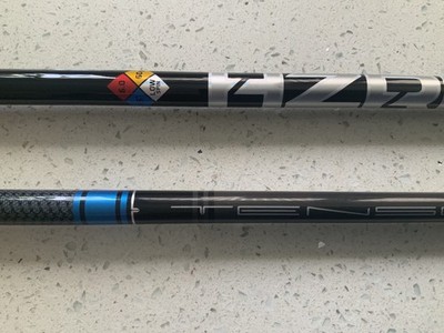 Zwei Callaway Driver Schäfte Project x HZRDUS 6.0 - Mitsubishi Tensei 65 Stiff sehr guter Zustand