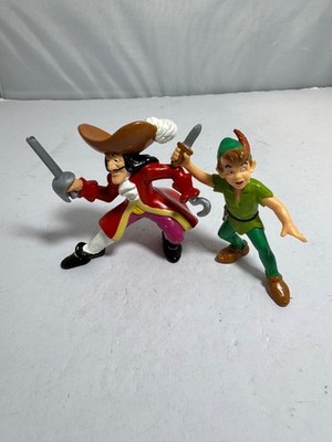 Bullyland Disney Peter Pan & Hook PVC Figure Figurine 3  Made in Germany