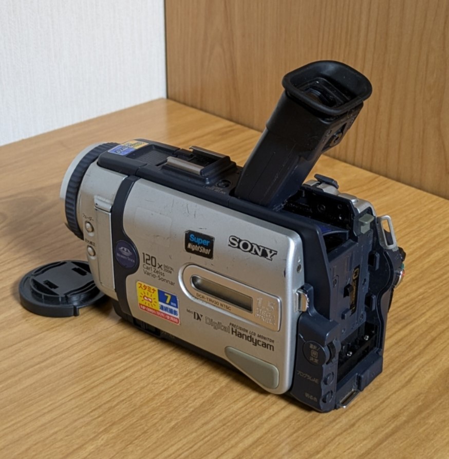 動作OK★SONY MINI DV TRV30 4.2-42 ナイトショット搭載 動作OK☆SONY MINI DV TRV30 4.2-42 ナイトショット搭載 動作OK