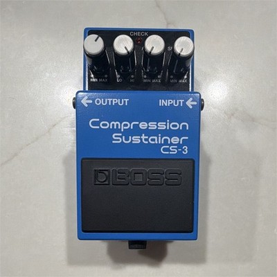 BOSS CS-3 Compression Sustainer Analog Compressor/Sustainer Pedal for Electric