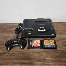 Sega Mega Drive MK1 High Definition Version Console bundle 2 games pac man bomb