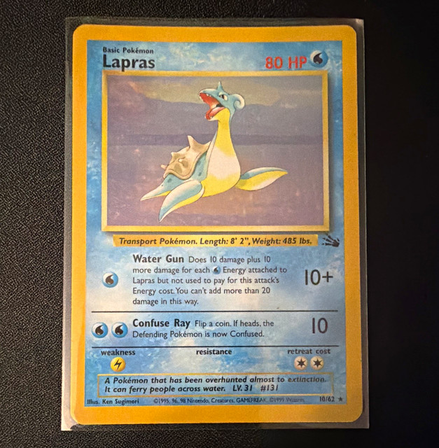 Lapras (10) (Fossil)