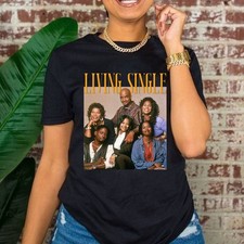 Camiseta Living Single Friends, camiseta retro Living Single Crew, programa de televisión clásico de los 80