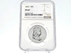 1963 NGC PF 67 Benjamin Franklin Half Dollar **PROOF** 57-018
