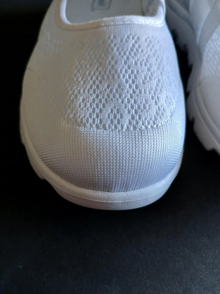 Propet Shoes Womens Size 9 White Mary Jane Walking Mesh Strap Comfort W5103 - Image 3 of 4