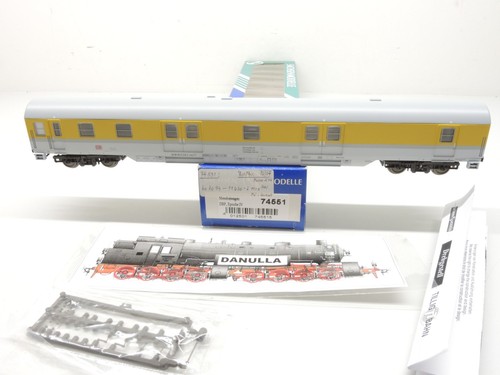 Sachsenmodelle 74551 HO Messbeiwagen DBP AC Achsen,  Märklin Kupplungen, TOP!OVP | Condition: Gebraucht