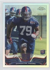 2013 Topps Chrome Refractor Damontre Moore #190 0d2