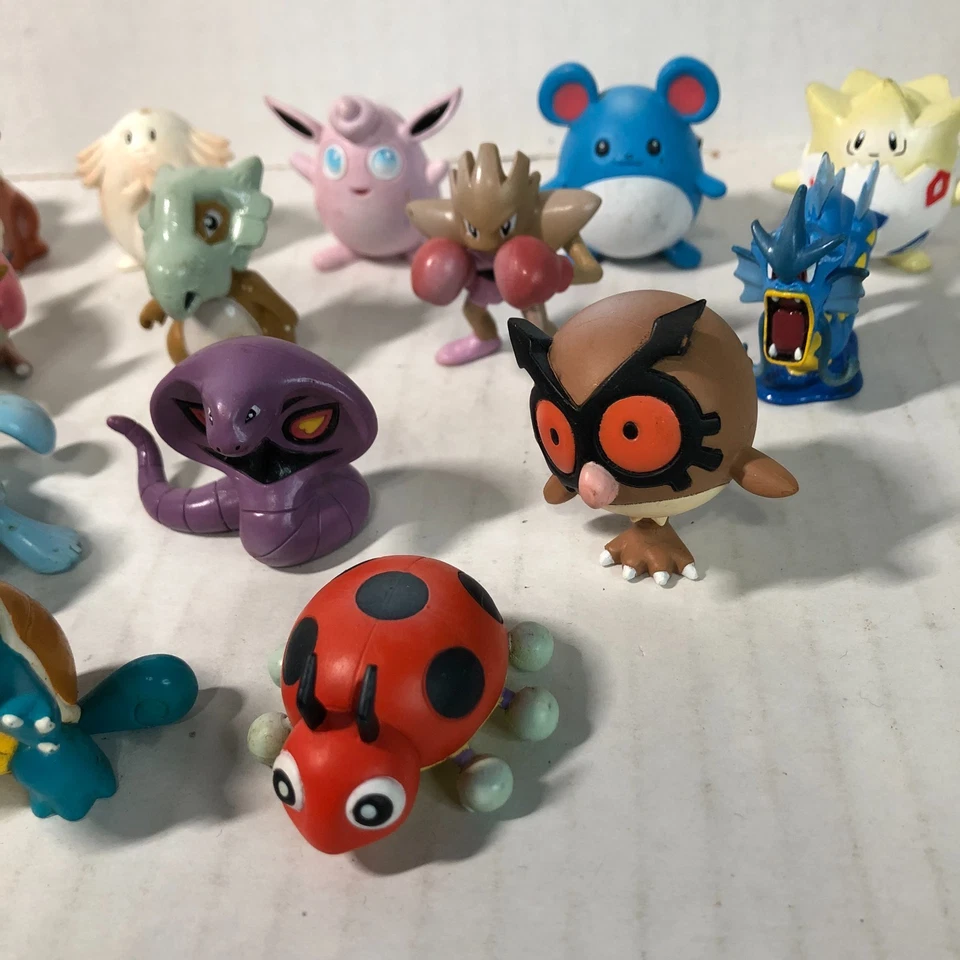 LOTE De Colección Pokemon TOMY 14 Figuras Squirtle Gyarados Seel Hitmonlee Chansey Arbok Foto 4 de 4