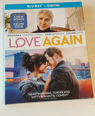 Love Again Blu-ray +Digital  with Slipcover NEW (2023) Priyanka Chopra Jonas...