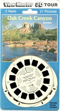 Oak Creek Canyon Sedona Arizona 3d View-Master 3 Reel Packet NEW SEALED