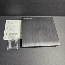 Roofull CD DVD +/-RW Drive, USB 3.0 External ODD Device (ECD819-SU3) Pre-Owned