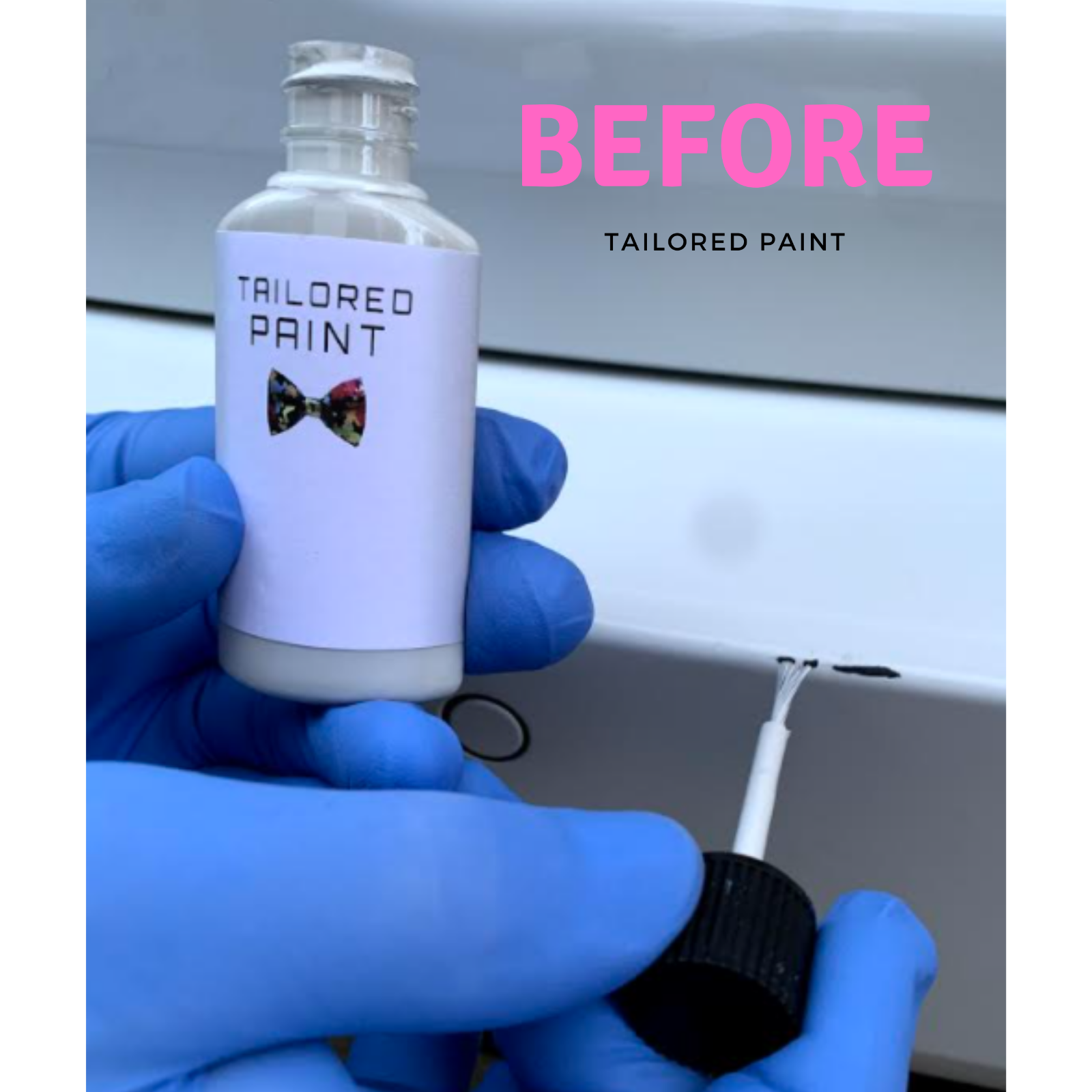 For Ford Race Red Touch Up Paint Pen Brush Scratch Chip Repair Fiesta