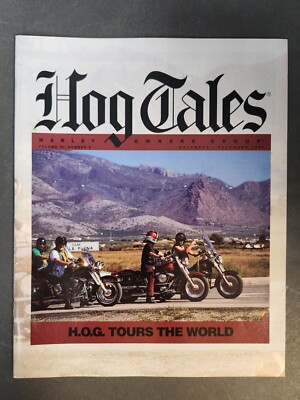 ENTIRE YEAR 1995 Hog Tales Motorcycle Magazine Volume 13 Numbers 1