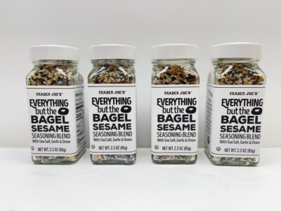 4-PACK Trader Joe's Everything But the Bagel Sesame Seasoning 