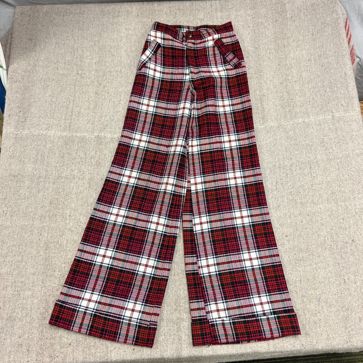 パンツ 70s 80s vintage flare slacks check 70's~80's FARAH Flare Slacks USA製 W35 70年代 80年代 フレア