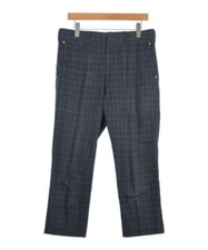 JUNYA WATANABE MAN Cropped Pants DarkGrayxBluexGray Check Pattern 2200564312214