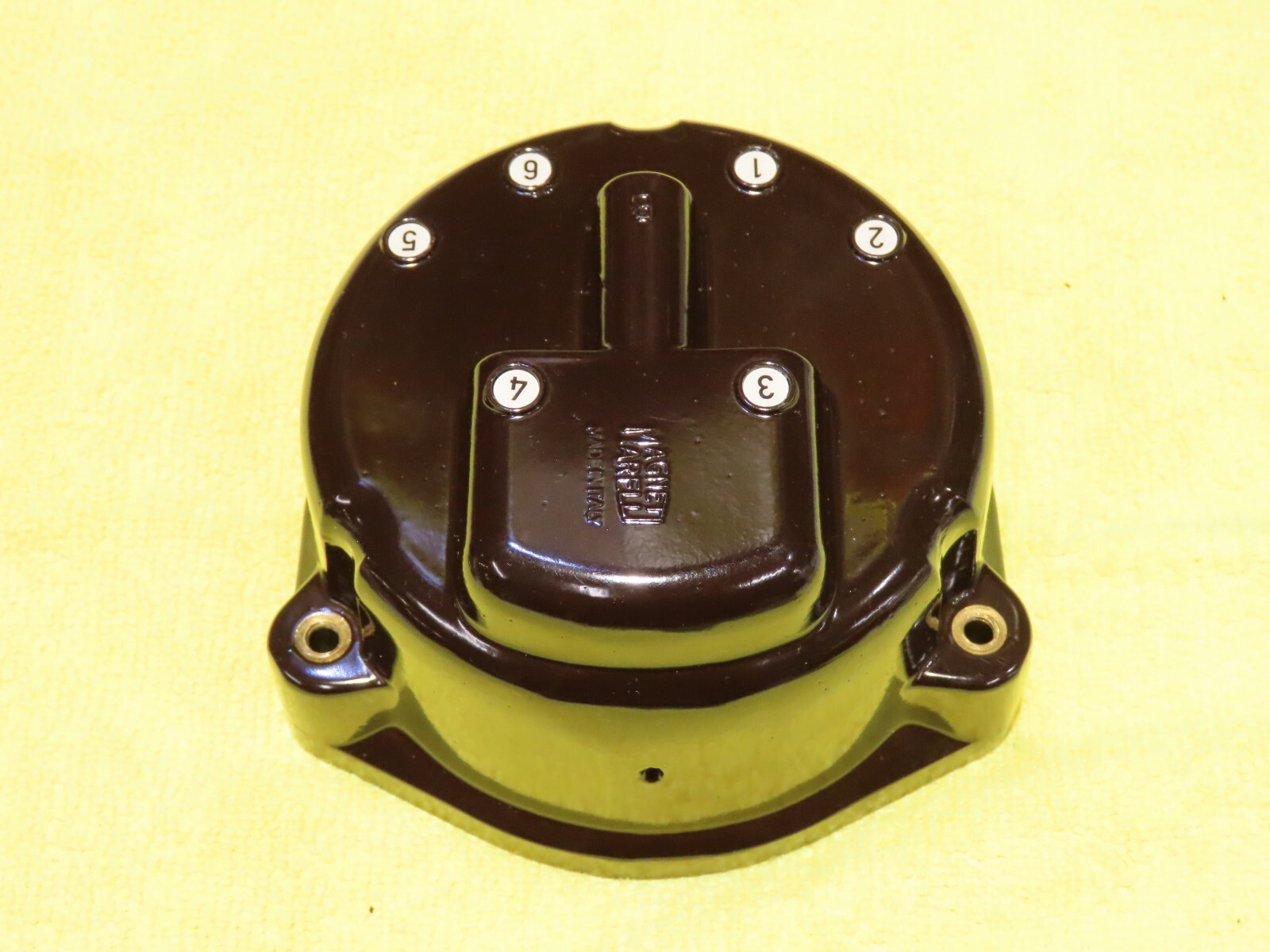 Refurb Ferrari Brown Distributor Cap by Magneti Marelli fits 250 275 330 365