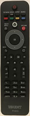 NEW PHILIPS TV Blu-ray player Universal Remote by USARMT - NO programming Needed