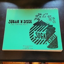 Estherville Iowa Ia Vintage Cookbook SUGAR N SPICE UMC Church 285 Pages