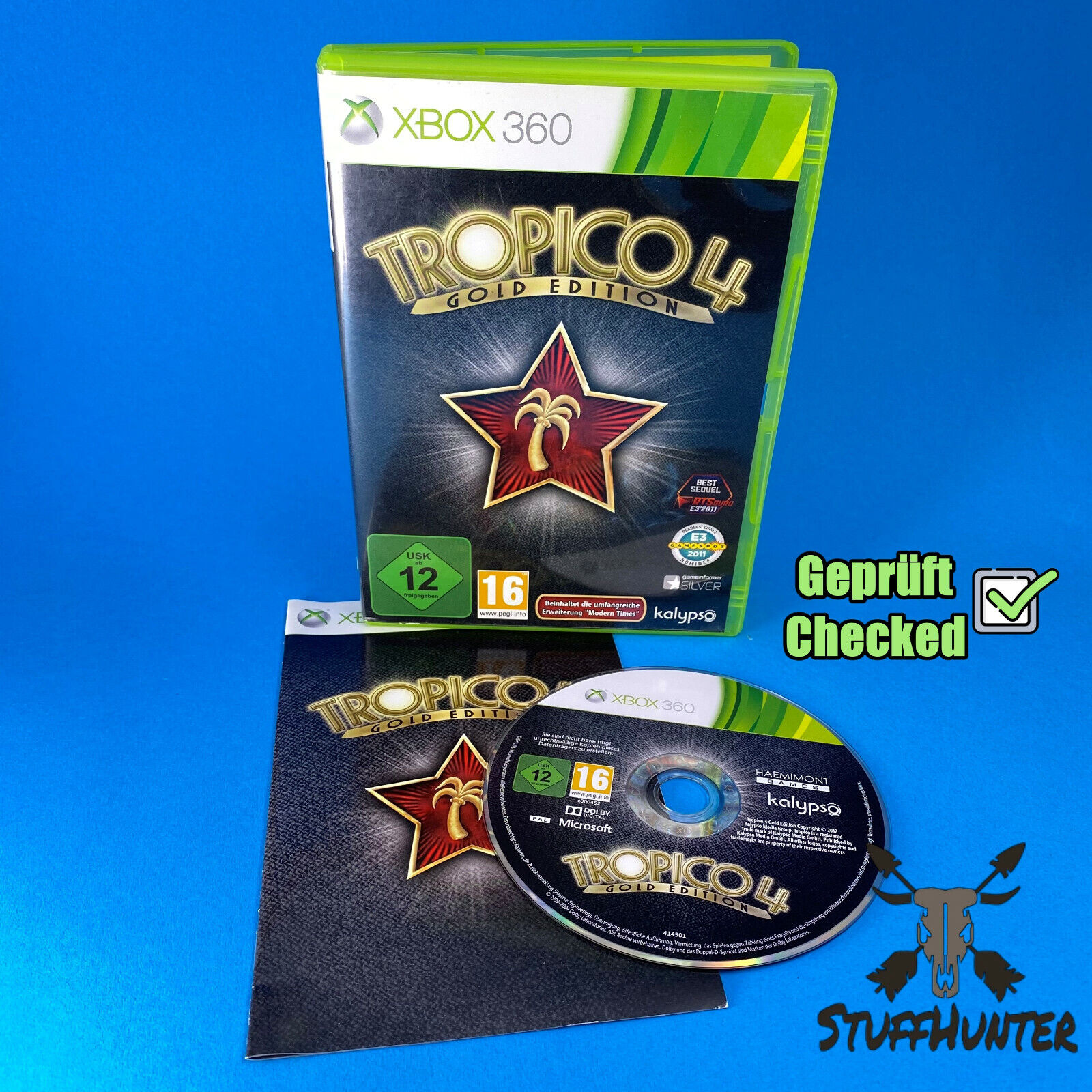 Tropico 4 Édition Gold - Xbox 360 - Testé - USK12 Bien