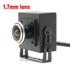 Mini HD Audio CCTV 4MP Network AI IP POE Camera ONVIF XMEYE H.265+ 1.7mm fisheye