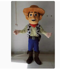 new Cowboy Woody Mascot Costume Toy Story Sheriff Woody Fancy Dress g AA9