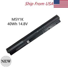 NEW Genuine 40Wh M5Y1K Battery For Dell Inspiron 14 15 17 5000 3000 3451 3551