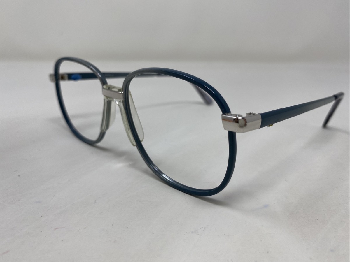 Benji Japan 133 48-16-135 Denim Blue Metal Full Rim Eyeglasses