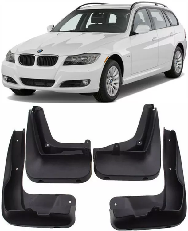 Genuine Front Rear Splash Guards Mud Flaps FOR 2008 2011 BMW 3